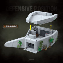 Load image into Gallery viewer, 1232PCS MOC Military Atlantic Defensive Position Scene Figure Model Toy Building Block Brick Gift Kids DIY Set New 1:35 Compatible Lego