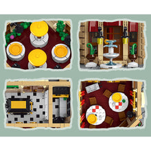 Load image into Gallery viewer, 3104PCS MOC City Street Large Parisian Restaurant Model Toy Building Block Brick Gift Kids DIY Set New Compatible Lego