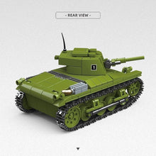 Load image into Gallery viewer, 393PCS MOC Military M22 Locust Light Tank Model Toy Building Block Brick Gift Kids DIY Set New 1:35 Compatible Lego