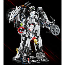 Load image into Gallery viewer, 2616PCS MOC 2in1 Transformer Mecha Lotus C-01 Racing Sports Motorcycle Model Toy Building Block Brick Gift Kids DIY Set New 1:5