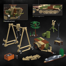 Load image into Gallery viewer, 1267PCS MOC Military Sd.Kfz.251/20 Ausf.D UHU Armored Vehicle Scene Figure Model Toy Building Block Brick Gift Kids DIY Set New 1:28 Compatible Lego