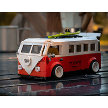 Load image into Gallery viewer, 400PCS MOC Technic Speed Summer VW T1 Van Camper Car Model Toy Building Block Brick Gift Kids DIY Set New Compatible Lego