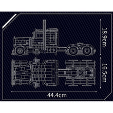 Load image into Gallery viewer, 1797PCS MOC Technic American Truck Peterbilt Head Unit Model Toy Building Block Brick Gift Kids DIY Set New Compatible Lego