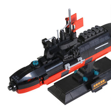 Load image into Gallery viewer, 389PCS Military Strategic Nuclear Submarine Model Toy Building Block Brick Gift Kids DIY Set New Compatible Lego