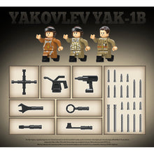 Load image into Gallery viewer, 627PCS Military YAK-1B YAKOVLEV Air Fighter Airplane Aircraft Figure Model Toy Building Block Brick Gift Kids DIY Set New Compatible Lego