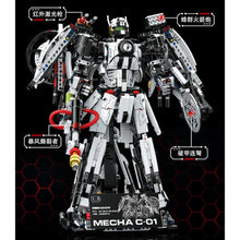 Load image into Gallery viewer, 2616PCS MOC 2in1 Transformer Mecha Lotus C-01 Racing Sports Motorcycle Model Toy Building Block Brick Gift Kids DIY Set New 1:5