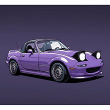 Load image into Gallery viewer, 370PCS MOC Technic Speed JDM Miata MX-5 Classic Racing Sports Car Model Toy Building Block Brick Gift Kids DIY Set New Compatible Lego