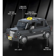 Load image into Gallery viewer, 304PCS MOC Technic Speed UK London Taxi Classic Vintage Car Model Toy Building Block Brick Gift Kids DIY Set New Compatible Lego