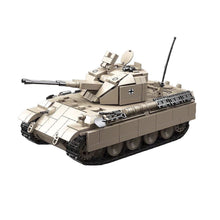 Load image into Gallery viewer, 1389PCS MOC Military FLAKPANZER V Coelian Anti-Aircraft Tank Figure Model Toy Building Block Brick Gift Kids DIY Set New Compatible Lego