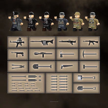 Load image into Gallery viewer, 1389PCS MOC Military FLAKPANZER V Coelian Anti-Aircraft Tank Figure Model Toy Building Block Brick Gift Kids DIY Set New Compatible Lego