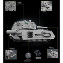 Load image into Gallery viewer, 802PCS MOC Military Panzer VIII Maus Heavy Tank Figure Model Toy Building Block Brick Gift Kids DIY Set New Compatible Lego