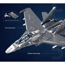 Load image into Gallery viewer, 1041PCS Military J-16 Multirole Air Fighter Figure Model Toy Building Block Brick Gift Kids DIY Set New 1:44 Compatible Lego