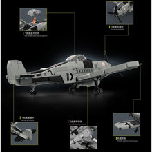 Load image into Gallery viewer, 503PCS MOC Military FW-190 Air Fighter Würger Aircraft Plane Figure Model Toy Building Block Brick Gift Kids DIY Set New Compatible Lego