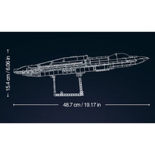 Load image into Gallery viewer, 1182PCS MOC Military J-36 Stealth Bomber Air Fighter Sixth Generation Jet Figure Model Toy Building Block Brick Gift Kids DIY Set New 1:44 Compatible Lego