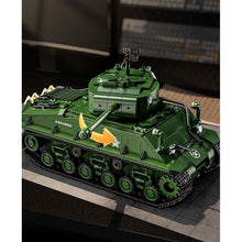 Load image into Gallery viewer, 1682PCS MOC Military M4 Sherman Medium Tank Figure Model Toy Building Block Brick Gift Kids DIY Set New Compatible Lego