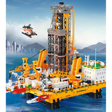 Load image into Gallery viewer, 3271PCS MOC Engineering Bluewhale 1 Drilling Platform Model Toy Building Block Brick Gift Kids DIY Set New Light
