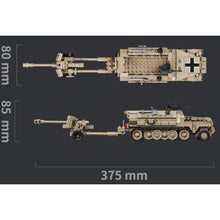 Load image into Gallery viewer, 562PCS Military Armor Half Track Vehicle Truck Figure Model Toy Building Block Brick Gift Kids DIY Set New Compatible Lego