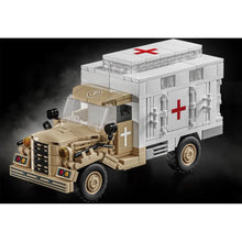 Load image into Gallery viewer, 432PCS Military Opel Blitz Ambulance Truck Figure Model Toy Building Block Brick Gift Kids DIY Set New Compatible Lego