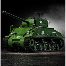 Load image into Gallery viewer, 1682PCS MOC Military M4 Sherman Medium Tank Figure Model Toy Building Block Brick Gift Kids DIY Set New Compatible Lego