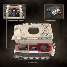 Load image into Gallery viewer, 1389PCS MOC Military FLAKPANZER V Coelian Anti-Aircraft Tank Figure Model Toy Building Block Brick Gift Kids DIY Set New Compatible Lego