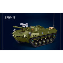 Load image into Gallery viewer, 530PCS MOC Military 2in1 BMD-2S AFV BMD-1S Figure Model Toy Building Block Brick Gift Kids DIY Set New 1:35 Compatible Lego