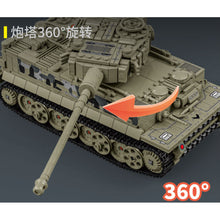 Load image into Gallery viewer, 968PCS Military Panzer Tiger Heavy Tank Figure Model Toy Building Block Brick Gift Kids DIY Set New Compatible Lego