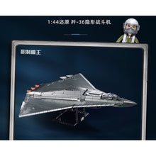 Load image into Gallery viewer, 1182PCS MOC Military J-36 Stealth Bomber Air Fighter Sixth Generation Jet Figure Model Toy Building Block Brick Gift Kids DIY Set New 1:44 Compatible Lego