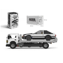 Load image into Gallery viewer, MOC Technic Speed AE86 Trueno Flatbed Tow Truck Model Toy Building Block Brick Gift Kids DIY Set New 1:32 Compatible Lego