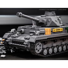 Load image into Gallery viewer, 1419PCS MOC Military PZ.KPFW.IV Ausf.F2 Panzer Tank Model Toy Building Block Brick Gift Kids DIY Set New 1:28 Compatible Lego