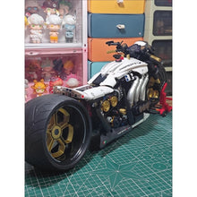 Load image into Gallery viewer, 1810PCS MOC Technic Speed Static Large Lambor Heav Motorcycle Motor Bike Model Toy Building Block Brick Gift Kids DIY Set New 1:5 Compatible Lego