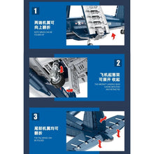 Load image into Gallery viewer, 767PCS MOC Military F4U Corsair Fighter Air Plane Model Toy Building Block Brick Gift Kids DIY Set New Compatible Lego