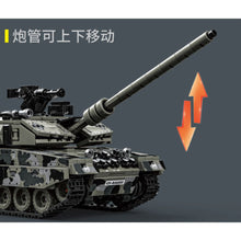 Load image into Gallery viewer, 1009PCS MOC Military Leopard 2A7 Main Battle Tank Figure Model Toy Building Block Brick Gift Kids DIY Set New Compatible Lego