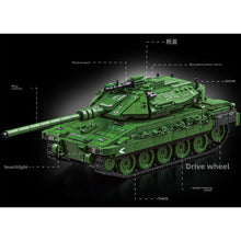 Load image into Gallery viewer, 1023PCS MOC Military Merkava Main Battle Tank Figure Model Toy Building Block Brick Gift Kids DIY Set New Compatible Lego