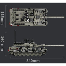 Load image into Gallery viewer, 1009PCS MOC Military Leopard 2A7 Main Battle Tank Figure Model Toy Building Block Brick Gift Kids DIY Set New Compatible Lego