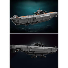 Load image into Gallery viewer, 738PCS MOC Military Undersea U Boat Ship Model Toy Building Block Brick Gift Kids DIY Set New Compatible Lego