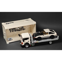 Load image into Gallery viewer, MOC Technic Speed AE86 Trueno Flatbed Tow Truck Model Toy Building Block Brick Gift Kids DIY Set New 1:32 Compatible Lego