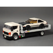Load image into Gallery viewer, MOC Technic Speed AE86 Trueno Flatbed Tow Truck Model Toy Building Block Brick Gift Kids DIY Set New 1:32 Compatible Lego