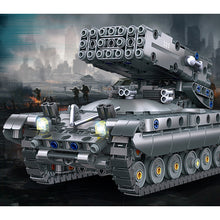 Load image into Gallery viewer, 583PCS MOC Military TOS-1A Heavy Flamethrower System Rocket Launcher Model Toy Building Block Brick Gift Kids DIY Set New Compatible Lego