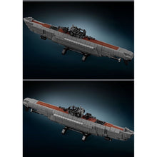 Load image into Gallery viewer, 738PCS MOC Military Undersea U Boat Ship Model Toy Building Block Brick Gift Kids DIY Set New Compatible Lego