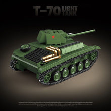 Load image into Gallery viewer, 689PCS MOC Military T-70 Light Tank Figure Model Toy Building Block Brick Gift Kids DIY Set New Compatible Lego