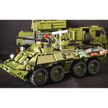 Load image into Gallery viewer, 611PCS MOC Military 2in1 BTR-80AS IFV Infantry Fighting Vehicle Figure Model Toy Building Block Brick Gift Kids DIY Set New 1:35 Compatible Lego