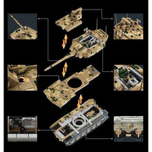 Load image into Gallery viewer, 2222PCS MOC Military Large Type 100 Main Tank Figure Model Toy Building Block Brick Gift Kids DIY Set New 1:28
