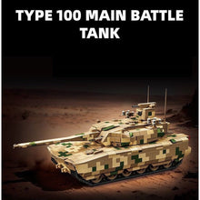 Load image into Gallery viewer, 2222PCS MOC Military Large Type 100 Main Tank Figure Model Toy Building Block Brick Gift Kids DIY Set New 1:28