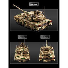 Load image into Gallery viewer, 2222PCS MOC Military Large Type 100 Main Tank Figure Model Toy Building Block Brick Gift Kids DIY Set New 1:28