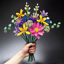 Load image into Gallery viewer, 739PCS MOC Flower Rainbow Decorate Display Model Toy Building Block Brick Gift Kids DIY Set New