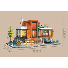 Load image into Gallery viewer, 3060PCS MOC City Street Large Holiday Modern Villa House Light Car Model Toy Building Block Brick Gift Kids DIY Set New