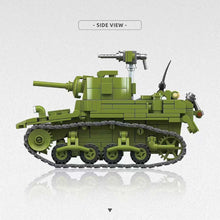 Load image into Gallery viewer, 579PCS MOC Military M3A1 Stuart Stirling Light Tank Model Toy Building Block Brick Gift Kids DIY Set New 1:35