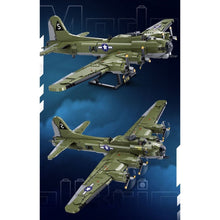 Load image into Gallery viewer, 1270PCS MOC Military B-17 GS Bomber Air Plane Figure Model Toy Building Block Brick Gift Kids DIY Set New 1:44