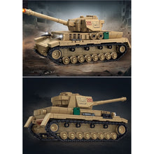 Load image into Gallery viewer, 806PCS MOC Military Panzer IV Tank Figure Model Toy Building Block Brick Gift Kids DIY Set New