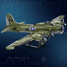Load image into Gallery viewer, 1270PCS MOC Military B-17 GS Bomber Air Plane Figure Model Toy Building Block Brick Gift Kids DIY Set New 1:44